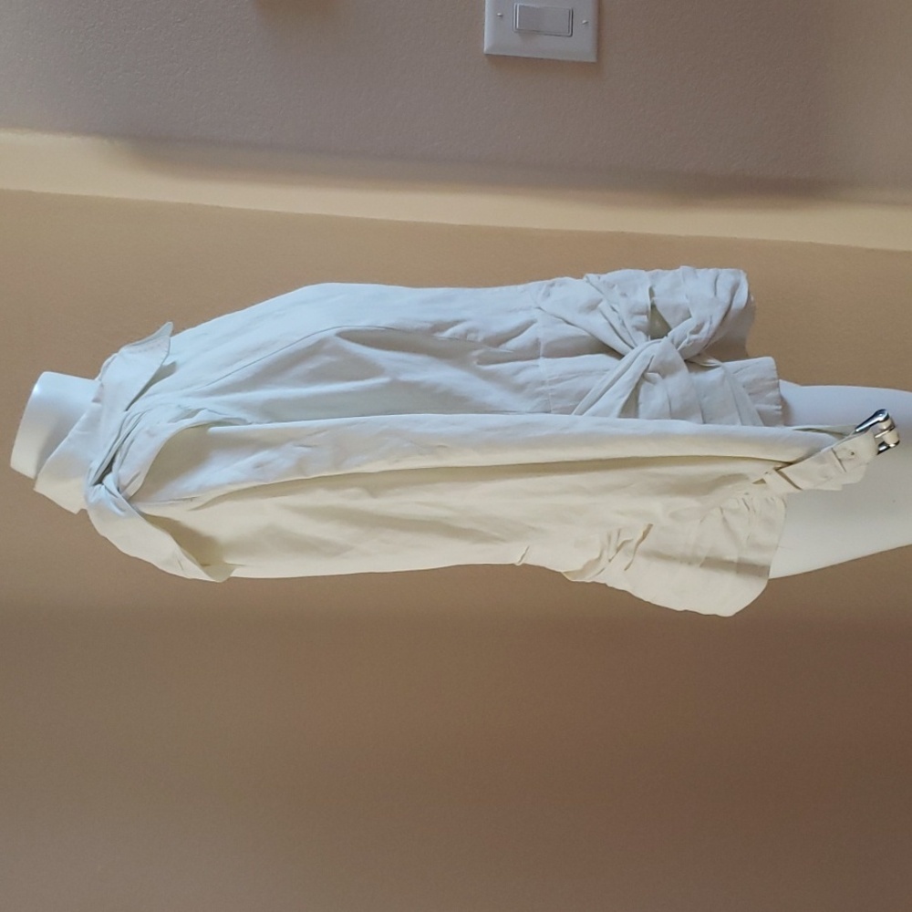 Eccoci Chic Off White Button-Up Jacket - image 3